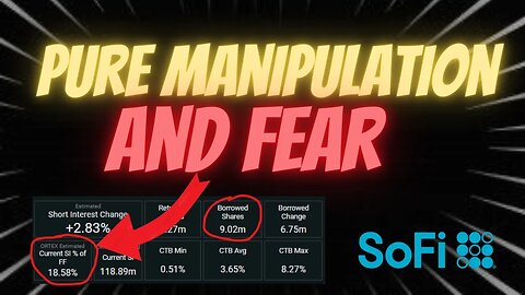 MANIPULATION ON SOFI ⚠️ SHORTS DOUBLING DOWN 🔥 BULLISH OPTIONS ACTIVITY