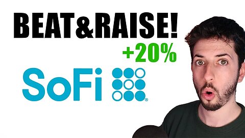 SoFi Stock Earnings Report TRIPLE BEAT | SoFi Stock Analysis