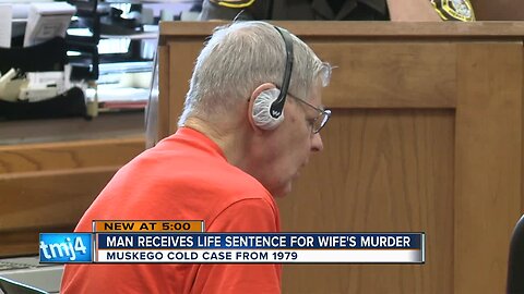 Man receives life sentence for wife's murder in Muskego cold case