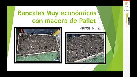 Bancales para Huerta en la Ciudad con Madera de Pallet Sin gastar un solo Centavo