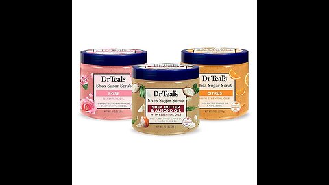 Dr Teal's Shea Sugar Scrub Trial Pack!