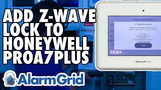 Honeywell Home PROA7PLUS: Adding a Z Wave Lock