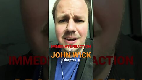 John Wick: Chapter 4 - Immediate Reaction #johnwick4