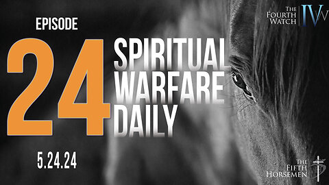 Spiritual Warfare Daily May 24, 2024 - Think Bigger...the earth belongs to Jesus, not just Israel