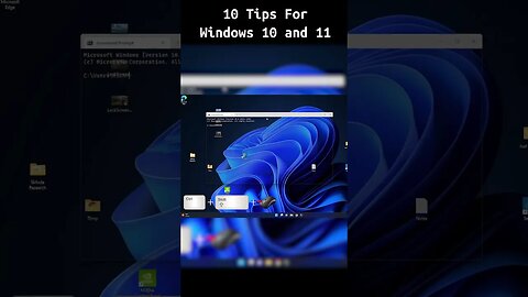 10 Tips For Windows 10 and 11 #Shorts