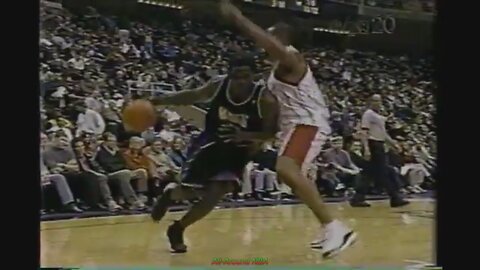 Chris Webber 31 Points 5 Ast @ Rockets, 2000-01.