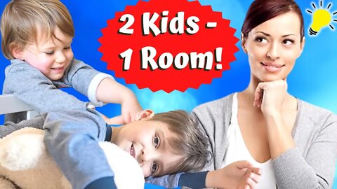 How to Get TWO SMALL KIDS to SLEEP in SAME ROOM!