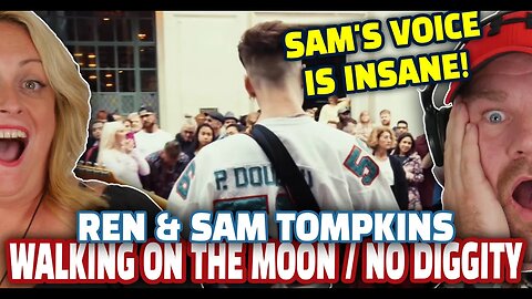 @RenMakesMusic & @SamTompkinsUK - Walking on the Moon / No Diggity Reaction | The Dan Wheeler Show