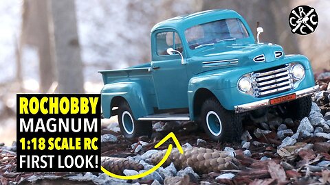 New ROCHobby 1:18 Magnum RC Truck Brings Those Late 1940's / Early 1950's Vibes