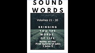 Sound Words, Notes on the First Epistle of John, 1 John 5