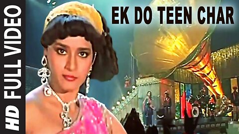 Ek Do Teen | Tezaab (1988) | Madhuri Dixit | Alka Yagnik | HD video