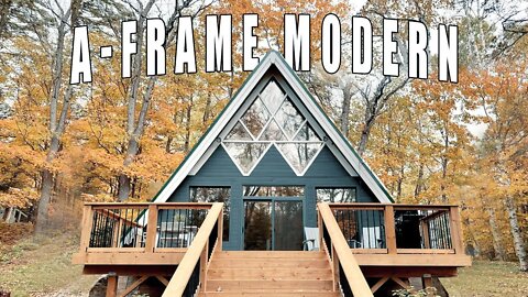 Amazing ! This classic 70’s A-frame has been re-imagined for the modern world