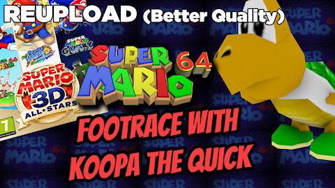 Super Mario 64 - Footrace With Koopa The Quick