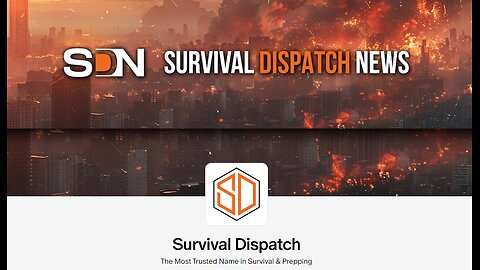 CHAT with CHRIS (CEO of Survival Dispatch, ***NO SHOW*** , suppose HELP Prepare Us!)