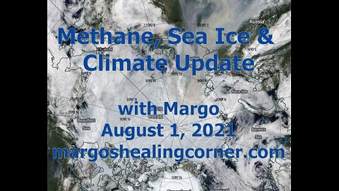 Methane, Sea Ice & Climate Update with Margo (August 1, 2021)