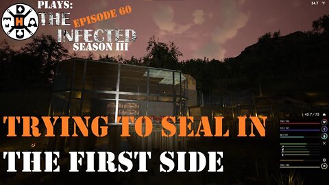 The Infected Gameplay S3EP60 Trying to Seal Up The Base, Winter Is Coming!