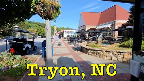 I'm visiting every town in NC - Tryon, North Carolina