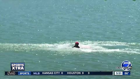 Alison tries wakeboarding at Imondi Wake Zone