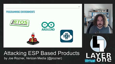 Joe Rozner Attacking Espressif Based Devices