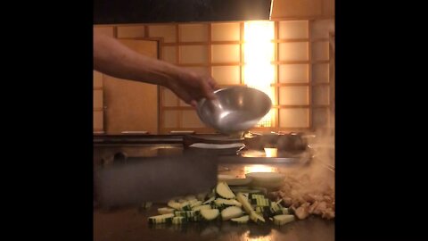 Chef Haokip Cooking