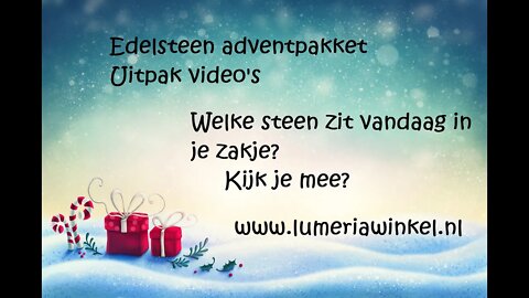 Uitpak video dag 6 - Edelsteen adventspakket Jongeren Dag 6