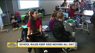 School rules keep kids moving