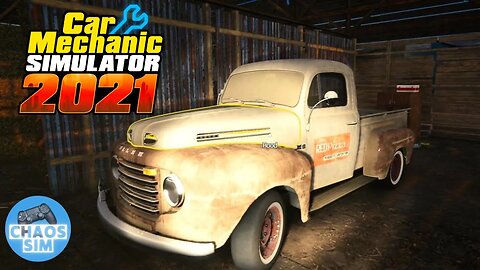 1950 Ford F-50 Barn Find Restoration // Car Mechanic Simulator 2021