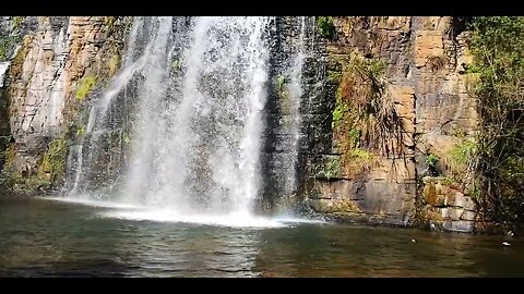 Waterfall! Beautiful waterfall with soothing sounds #waterfall #whitenoise #amazing