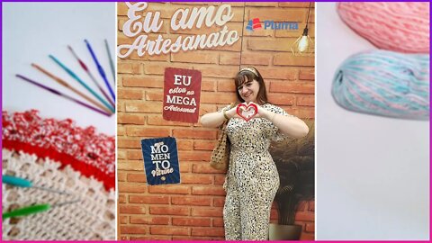 ♥️PASSEIO NA MEGA ARTESANAL SP / ENCONTRO COM PESSOAS ESPECIAIS♥️ #plumabarbantes #lovepluma♥️