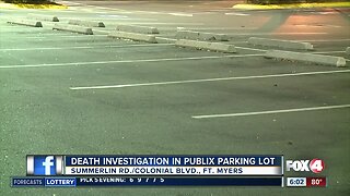 Death investigation outside a Publix