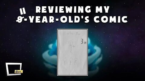 Reviewing my... 11-Year-Olds' Comics(??): Marker Man 3a