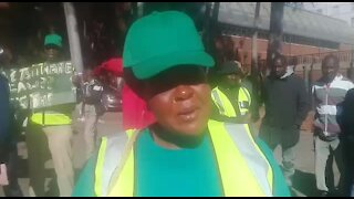 SOUTH AFRICA - Pretoria - Denneboom Informal Traders picket (videos) (Eni)