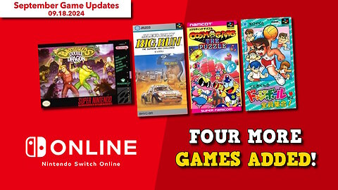 Nintendo Switch Online Adds Battletoads, Double Dragon & More! | September 2024 Update