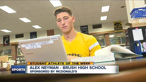 Student Athlete of the Week: Alex Neyman