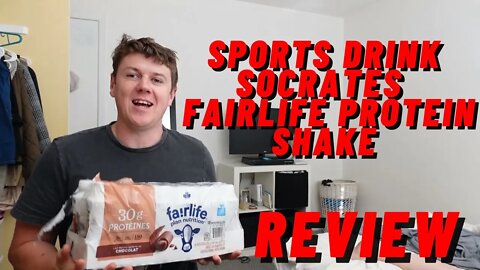 SPORTS DRINK SOCRATES - FAIRLIFE PROTEIN SHAKE