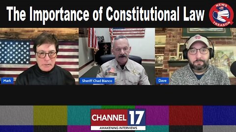 Dave & Mark w/ Riverside County Sheriff Chad Bianco - The Importance of Constitutional Law (3.15.24)