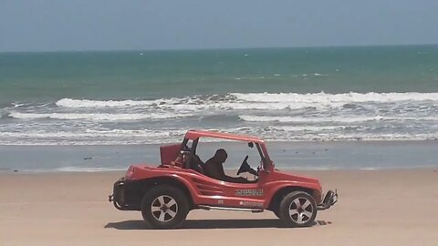 Praia de Canoa Quebrada em 15/02/2022