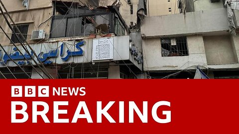 Explosion hits Beirut suburb as Israel says it has 'targeted' Hezbollah commander | BBC News