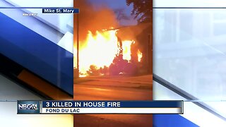 3 found dead after Fond Du Lac Fire