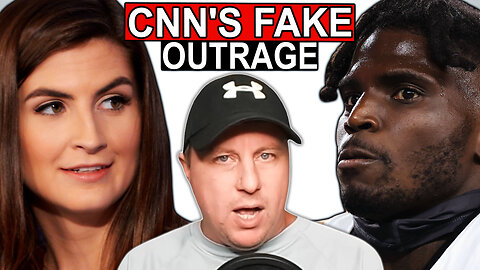 Kaitlan Collins EMBARRASSED in BIASED CNN Interview with Tyreek Hill