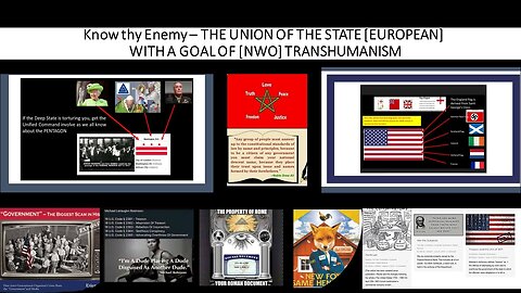 AMOORICANS - KNOW THY ENEMY - THE UNION OF THE STATE WITH A GOAL OF NWO AKA TRANSHUMANISM