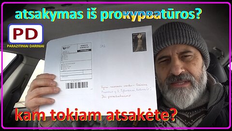 Atsakymas iš prokur...atūros?