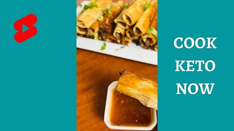 Keto Egg Rolls #shorts