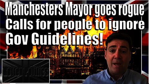 Manchester Mayor thinks hes a Democrat and tells people to ignore the Gov!