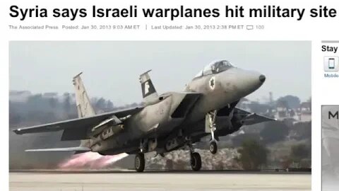 Israeli Strike on Syrian Military Site -Trib Now Radio Simulcast Show Tonight1-30-12- Jonathan Kleck