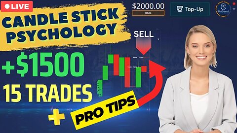 Making money +$1500 in 15 Trades - binary option in pocket option #makingmoneyonline