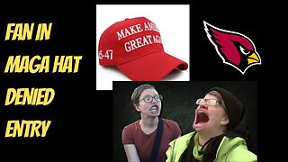 Arizona Cardinals BAN MAGA hat at stadium, fan's EPIC response goes viral