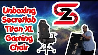 Unboxing My New Secretlab Titan XL Gaming Chair