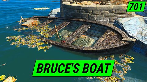 Xploring Bruce's Boat | Fallout 4 Unmarked | Ep. 701