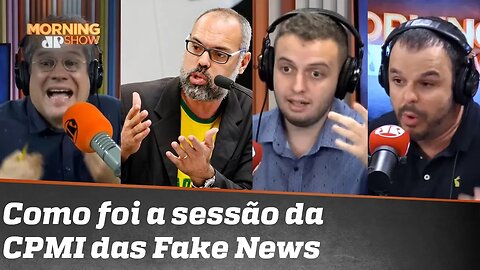 CPI das Fake News: “Allan dos Santos deitou e rolou”, diz Vini. Bancada debate